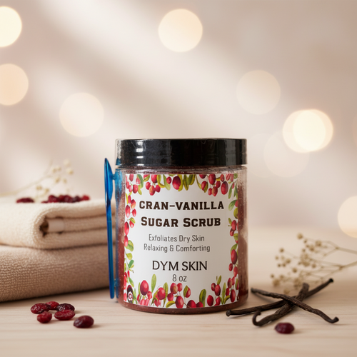 Cran-Vanilla Sugar Scrub