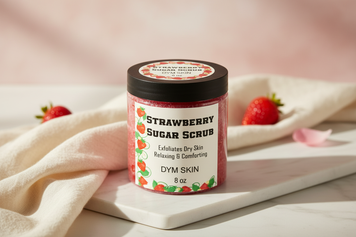 Strawberry Sugar Scrub