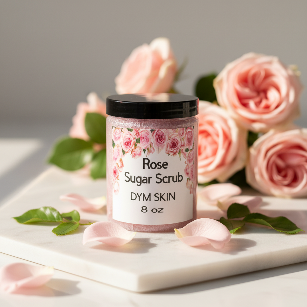 Rose Sugar Scrub